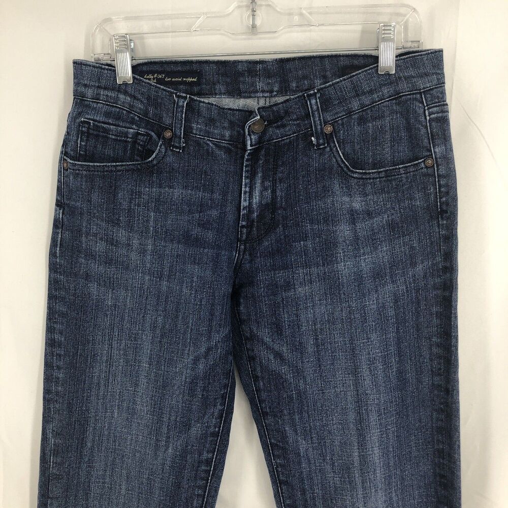 Citizens of Humanity Kelly 063 Stretch Low Waist Cropped Straight Jeans 29 31x31